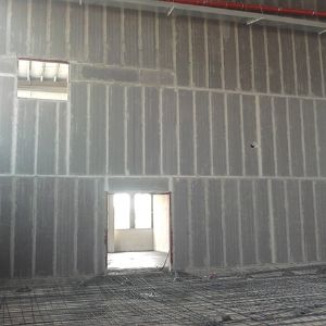 GRC板材施工現(xiàn)場