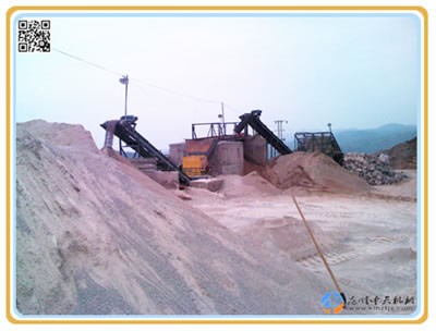 云南潞西常總ZCF60型制砂機(jī)生產(chǎn)現(xiàn)場