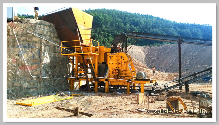 云南昆明?？诙弦桓咿D(zhuǎn)速反擊破制石英砂生產(chǎn)線